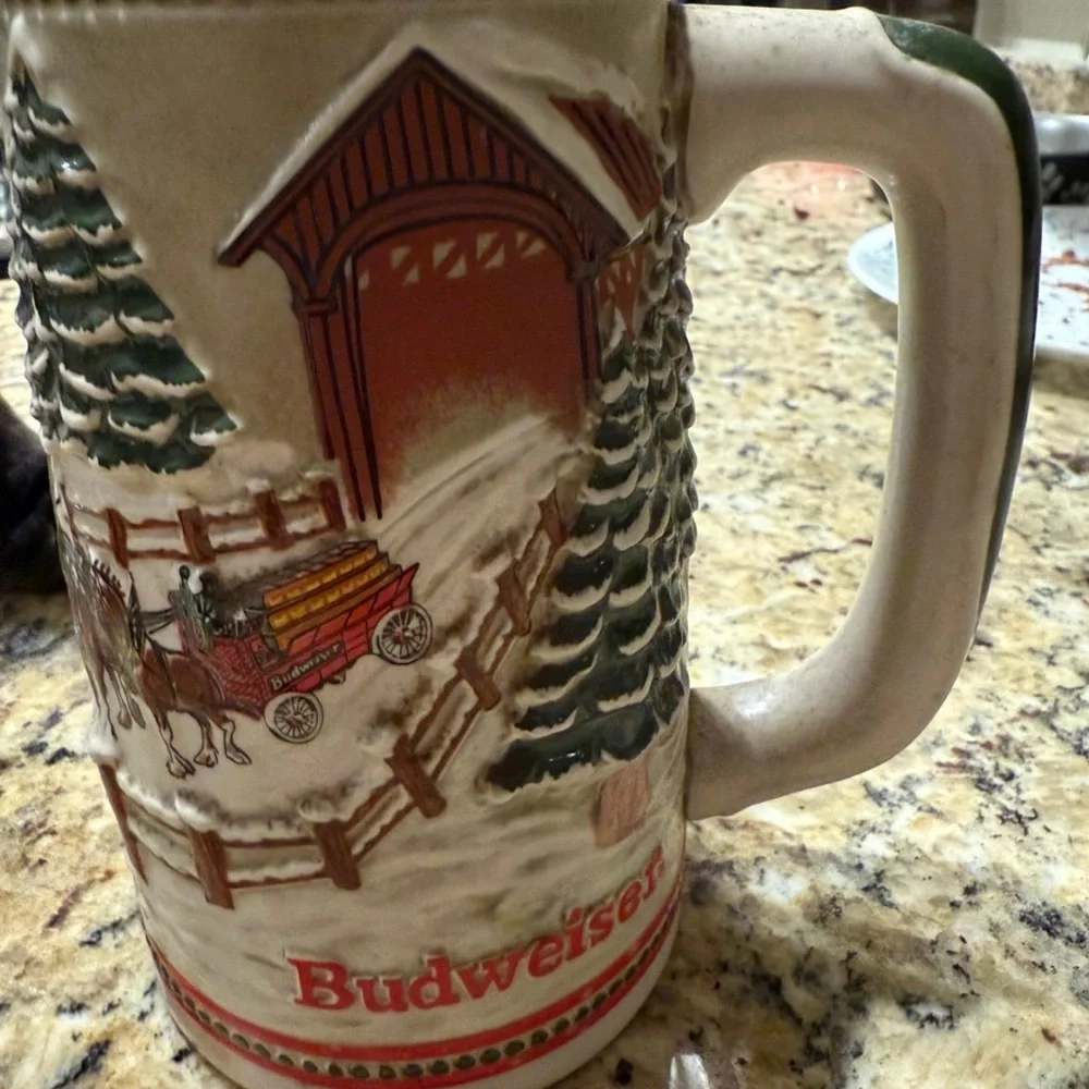Budweiser Limited Edition Ceramic Stein